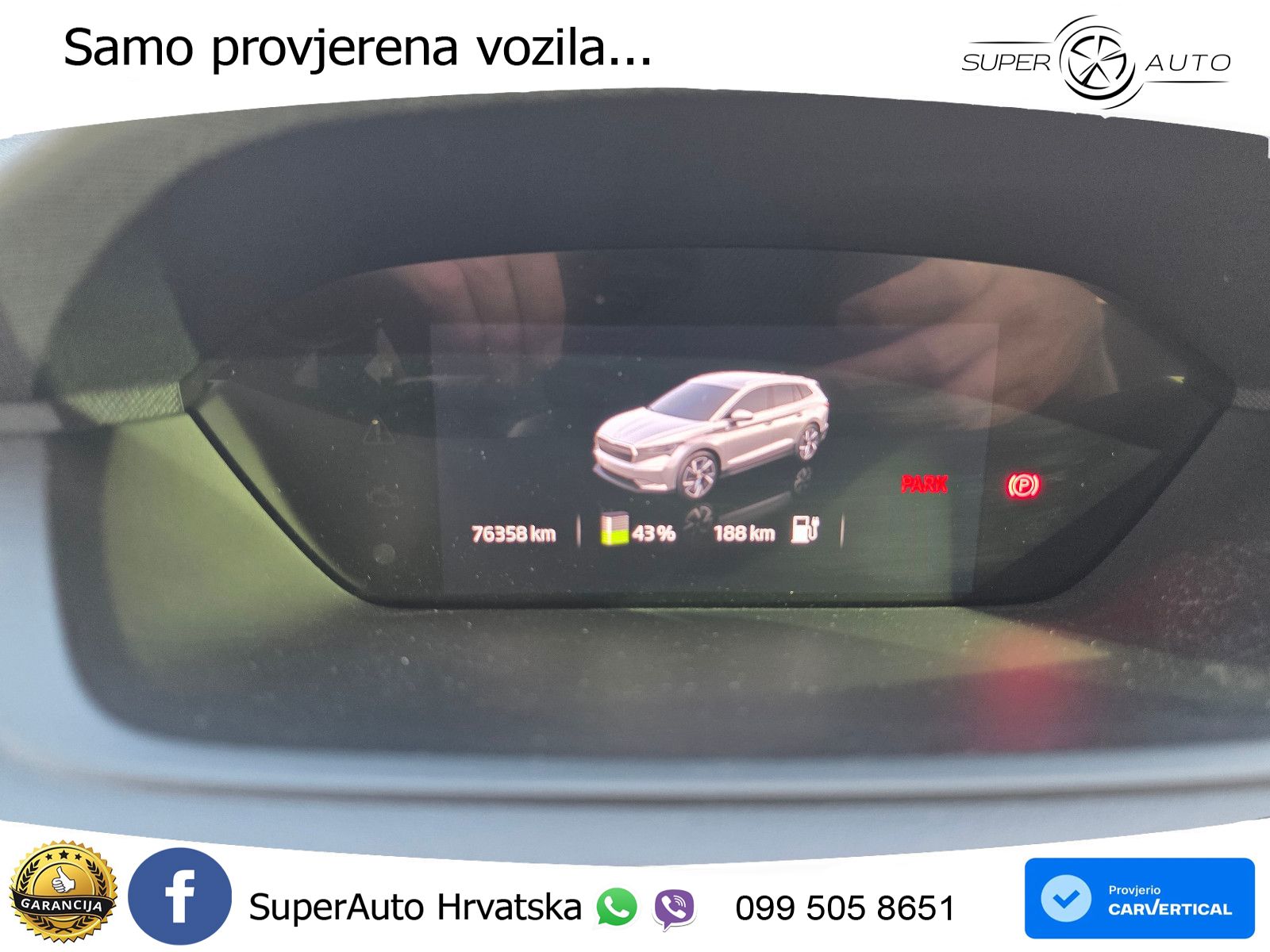 Škoda Enyaq iV 80 82 kWh (204 KS) Suite LED+GR SJED+ACC
