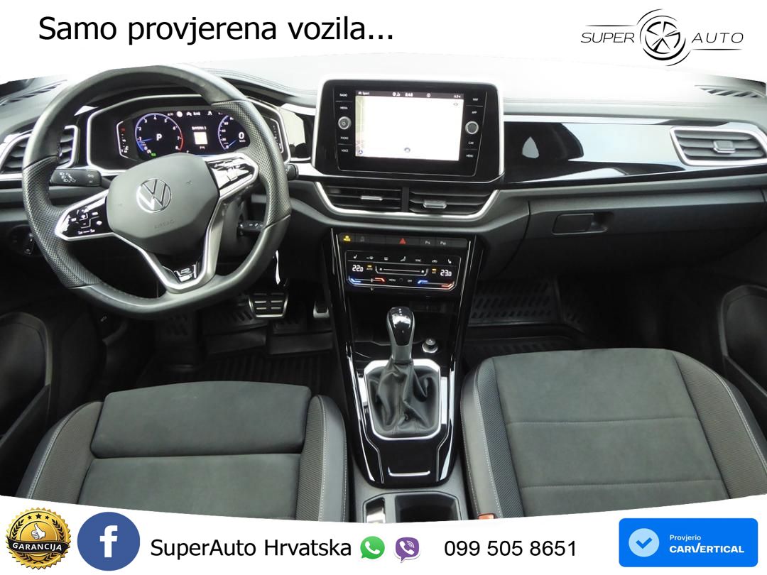 Volkswagen T-Roc 1.5 TSI (150 KS) DSG R-Line LED+GR SJED+ACC