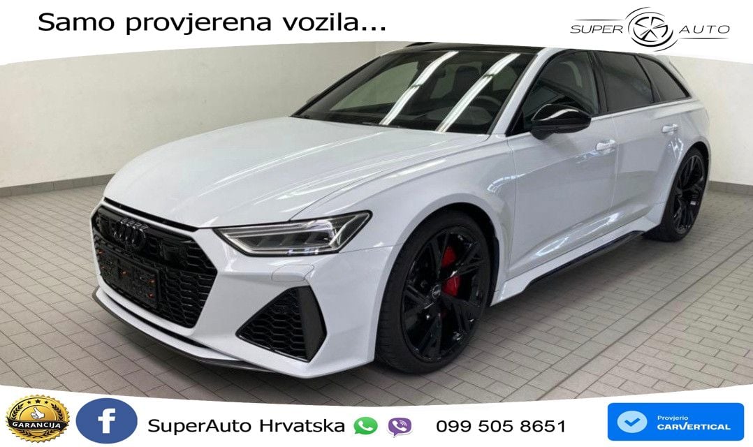 Audi RS6 Avant 4.0 TFSI V8 (600 KS) quattro Tiptronic LED+GR SJED+ACC