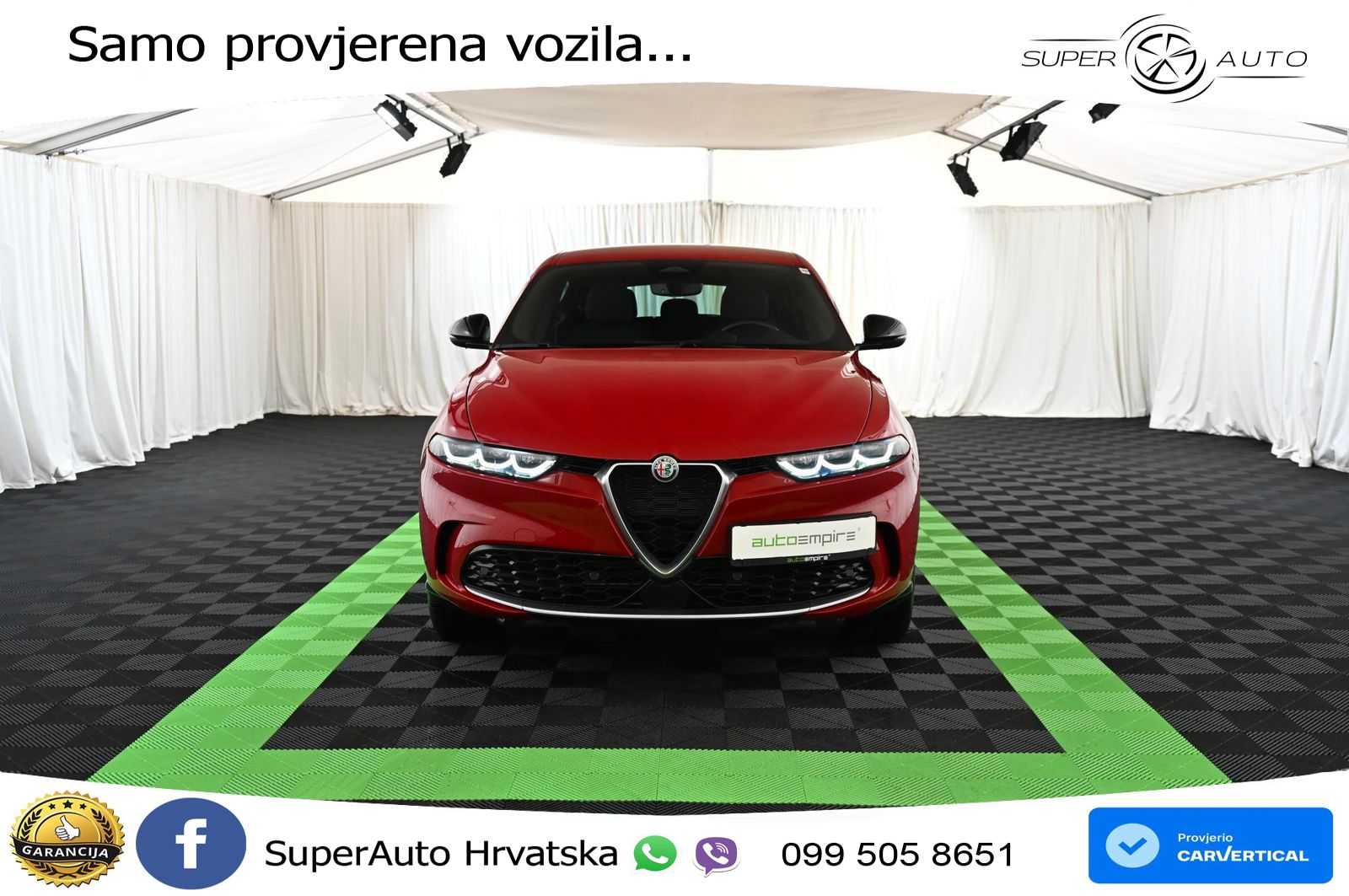 Alfa Romeo Tonale 1.3 T MultiAir (280 KS) Plug-in Hybrid eQ4 Automatic LED+ACC