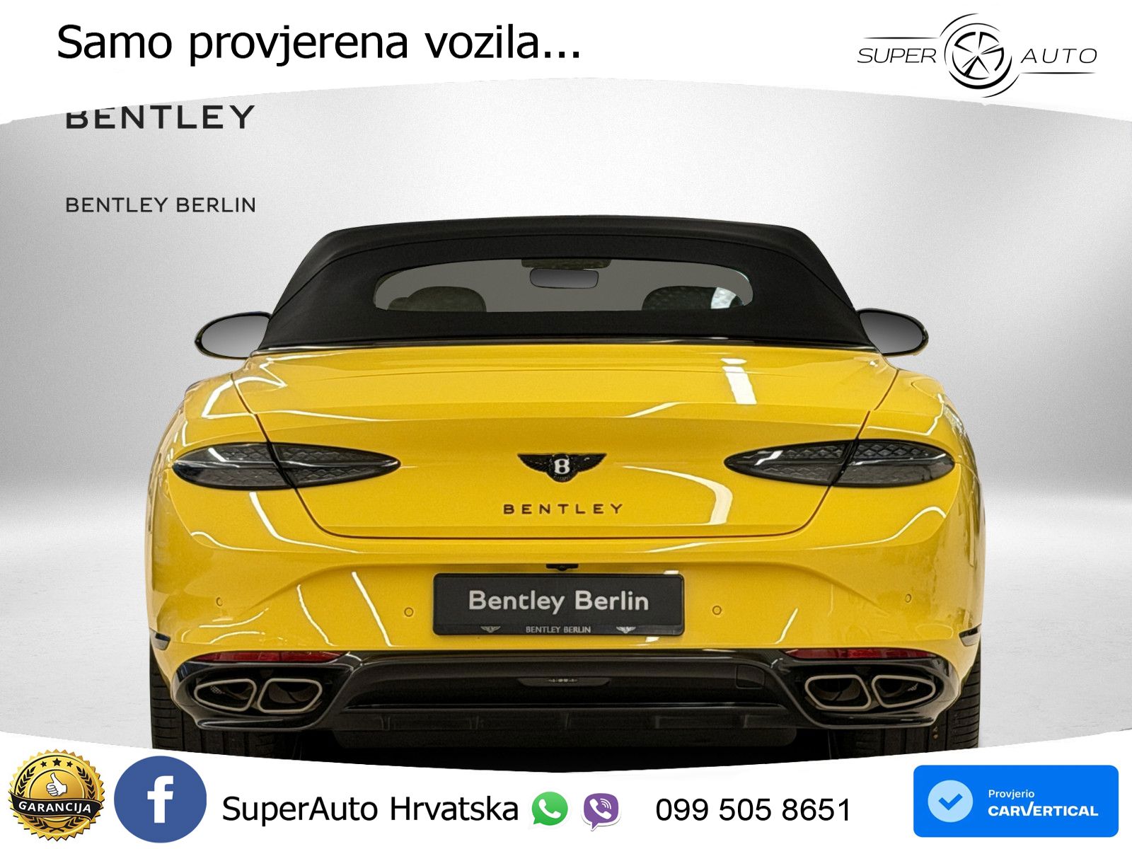 Bentley Continental GTC IV 4.0 V8 TFSi (680 KS) AWD DCT LED+GR SJED+ACC