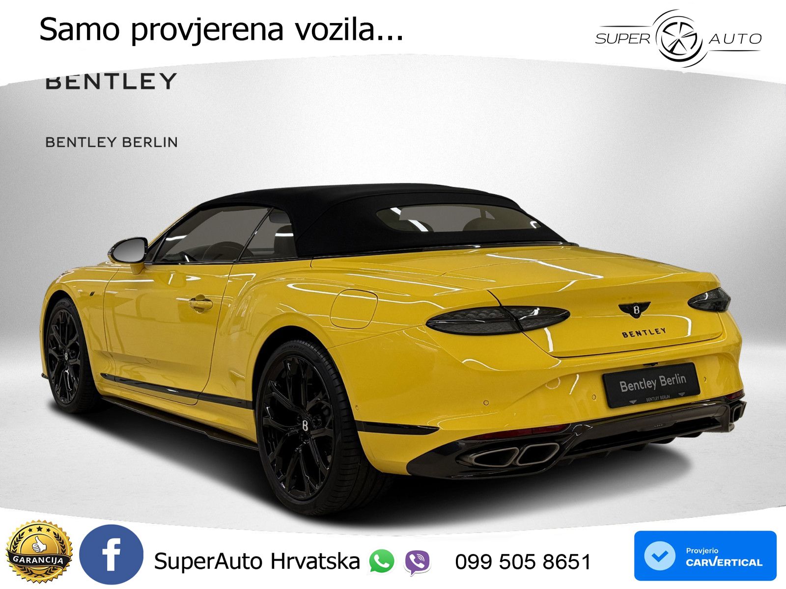 Bentley Continental GTC IV 4.0 V8 TFSi (680 KS) AWD DCT LED+GR SJED+ACC