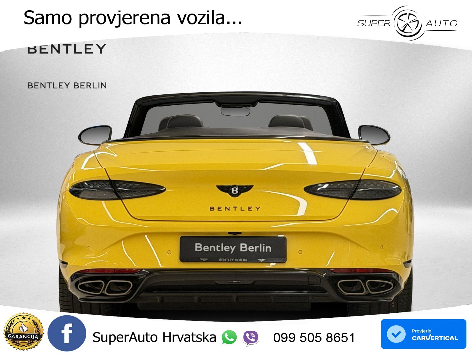 Bentley Continental GTC IV 4.0 V8 TFSi (680 KS) AWD DCT LED+GR SJED+ACC