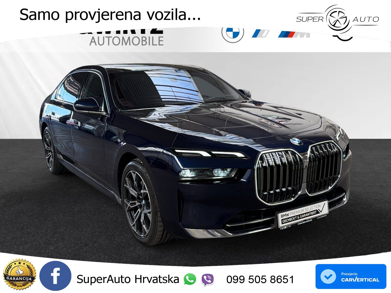 BMW 740d (299 KS) xDrive Steptronic LED+GR SJED+ACC