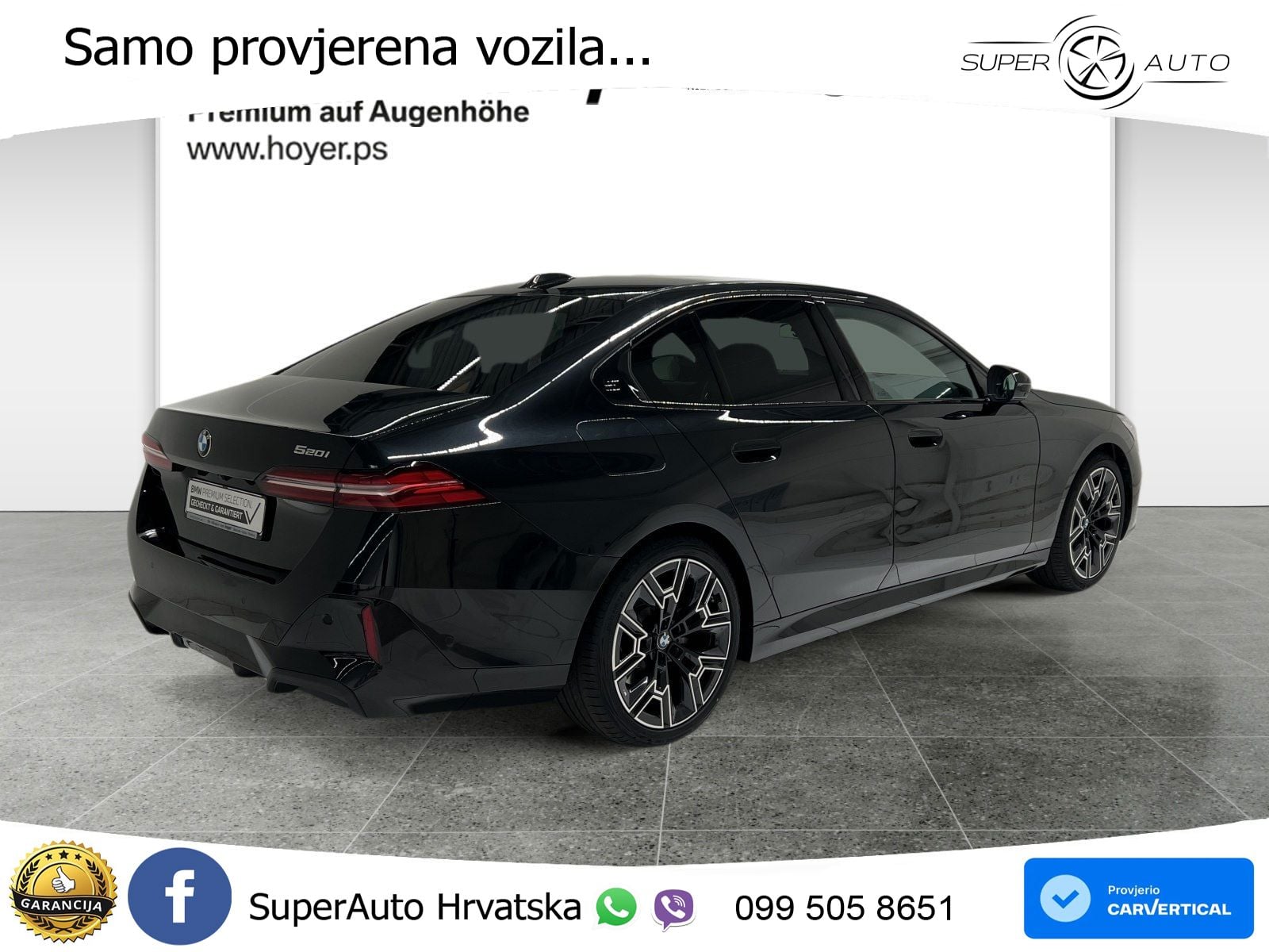 BMW 520i (208 KS) Steptronic M Sport LED+GR SJED+ACC