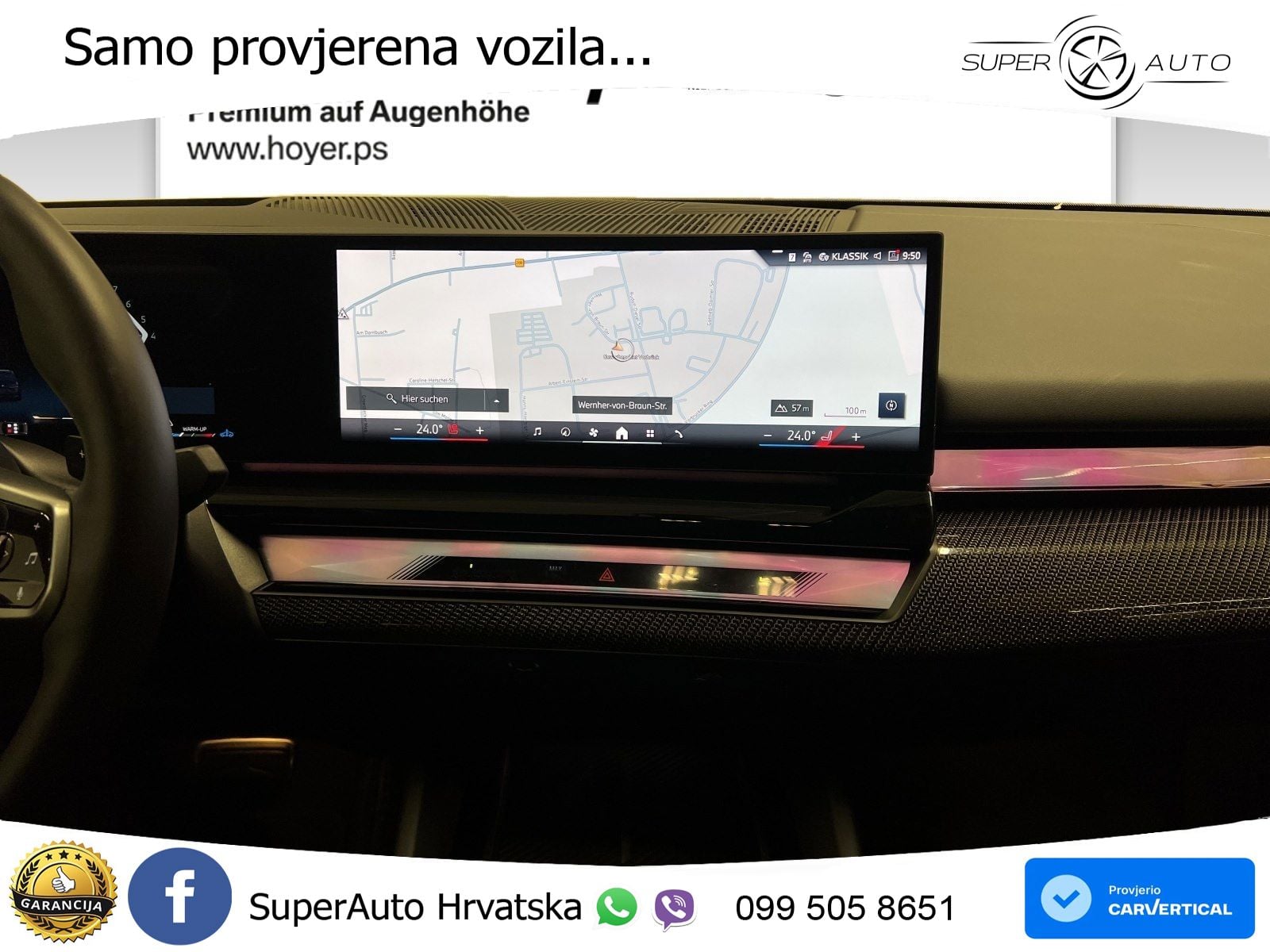 BMW 520i (208 KS) Steptronic M Sport LED+GR SJED+ACC