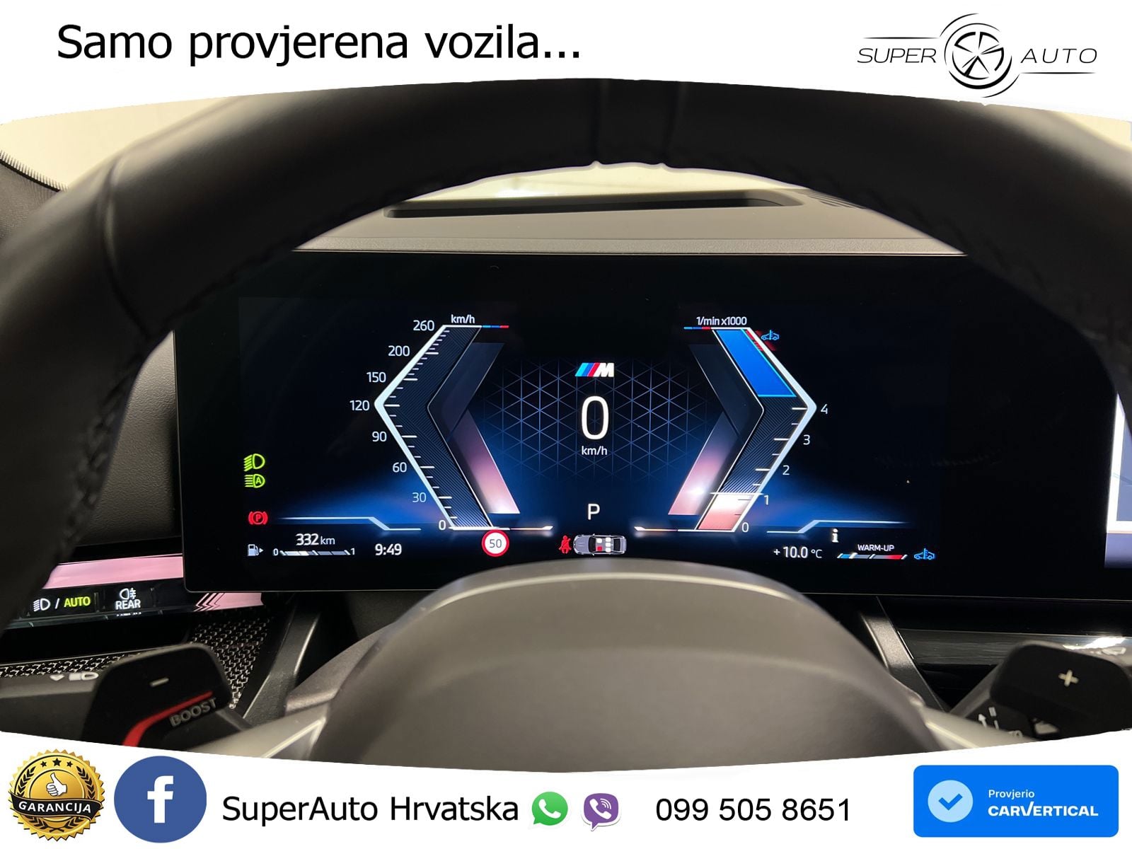 BMW 520i (208 KS) Steptronic M Sport LED+GR SJED+ACC