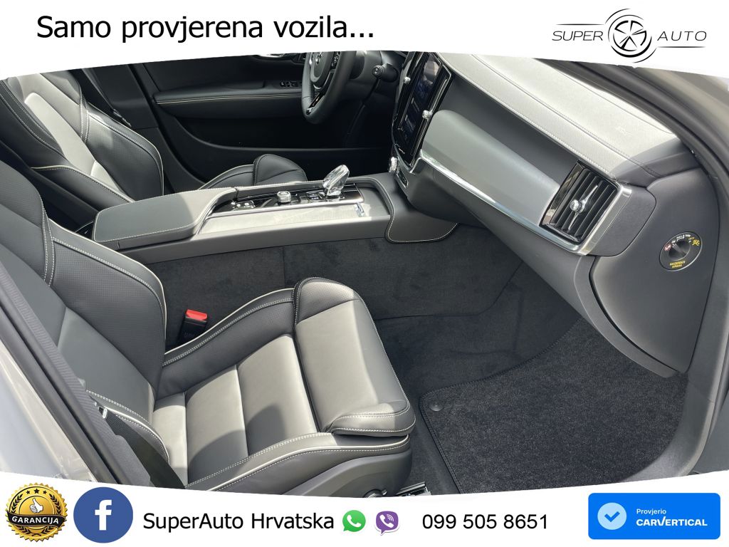 Volvo V90 2.0 B4 Diesel AWD Geartronic ACC+HEAD+4xGR SJED+360+PANO