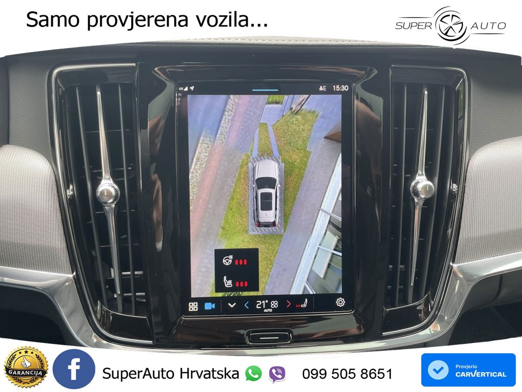 Volvo V90 2.0 B4 Diesel AWD Geartronic ACC+HEAD+4xGR SJED+360+PANO