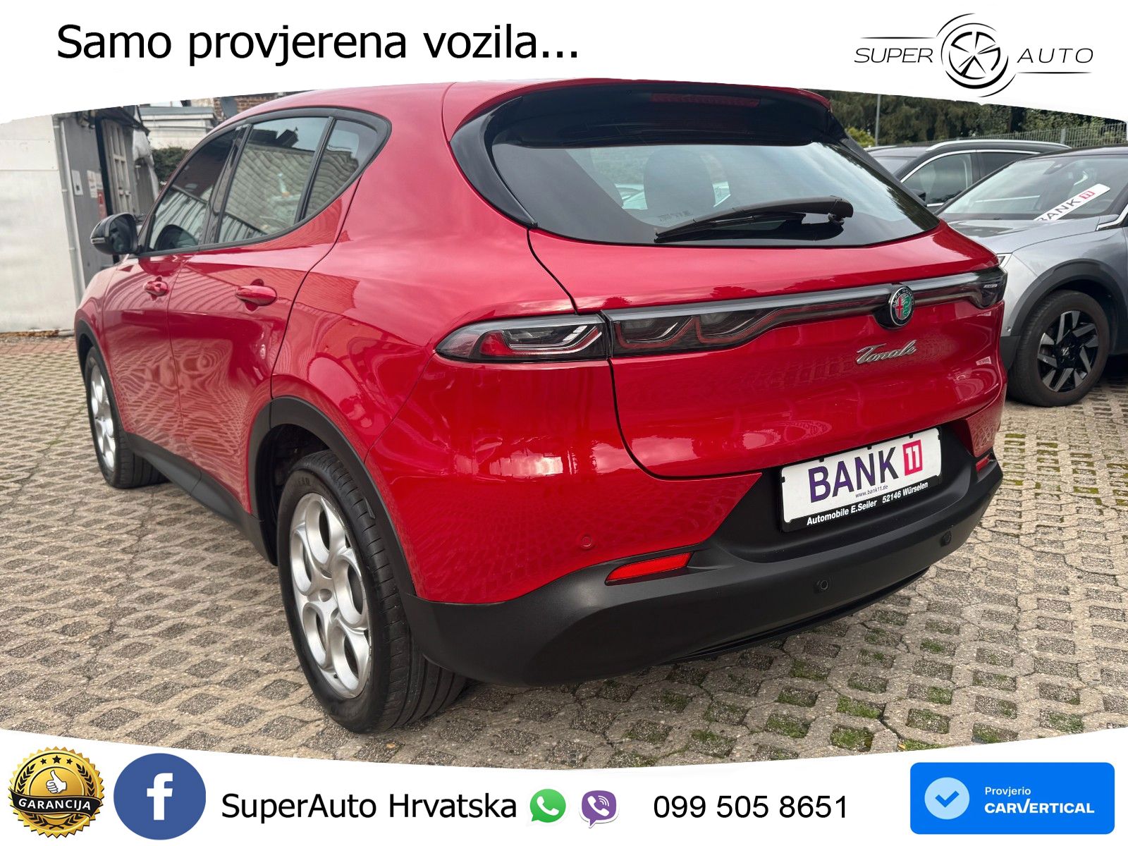 Alfa Romeo Tonale 1.6 VGT-D (130 KS) TCT LED+ACC