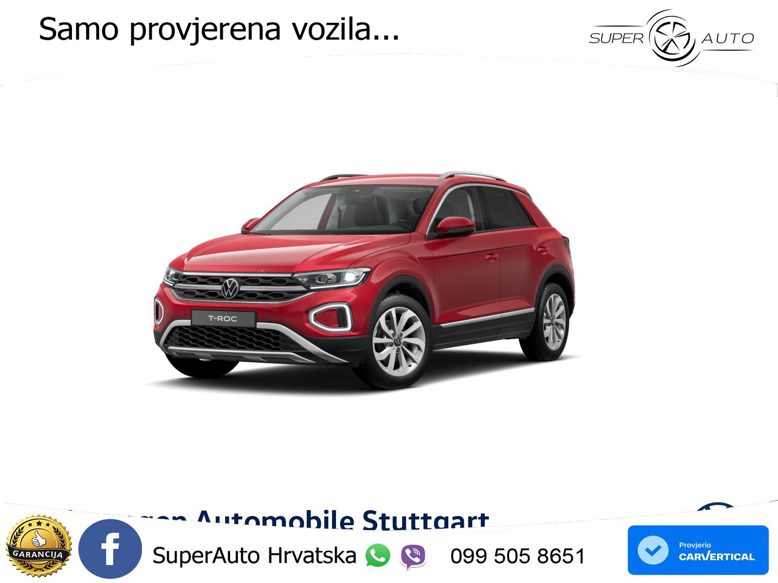 Volkswagen T-Roc 1.5 TSI (150 KS) DSG LED+GR SJED+ACC