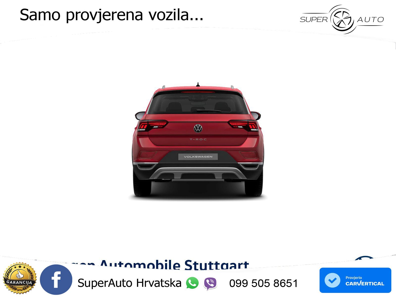 Volkswagen T-Roc 1.5 TSI (150 KS) DSG LED+GR SJED+ACC