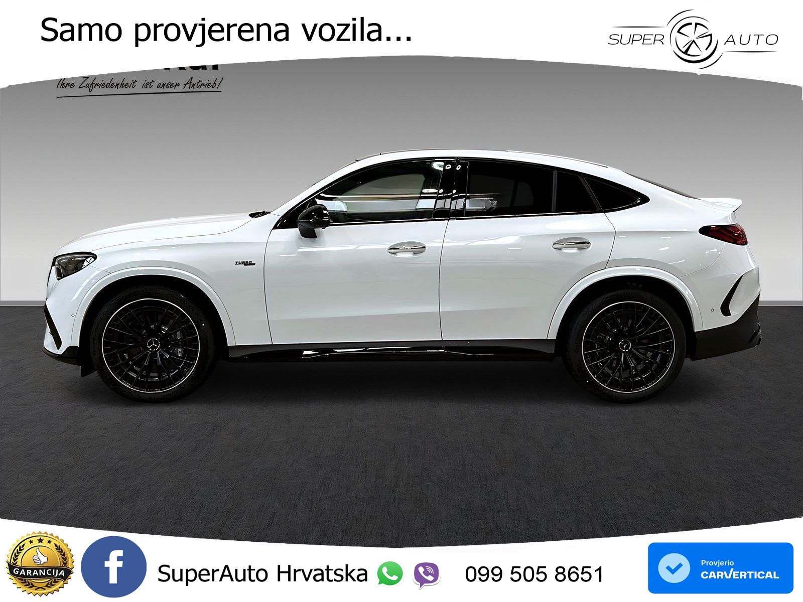 Mercedes GLC Coupe AMG 53 (449 KS) 4MATIC+ AMG SPEEDSHIFT TCT 9G ACC+GR SJED+360+PANO