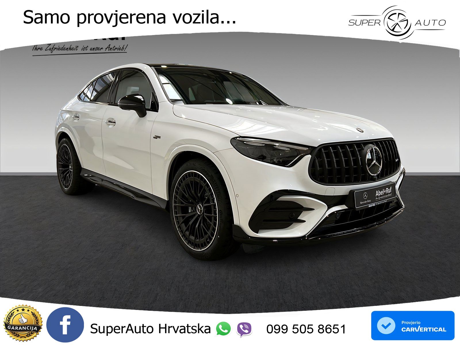 Mercedes GLC Coupe AMG 53 (449 KS) 4MATIC+ AMG SPEEDSHIFT TCT 9G ACC+GR SJED+360+PANO