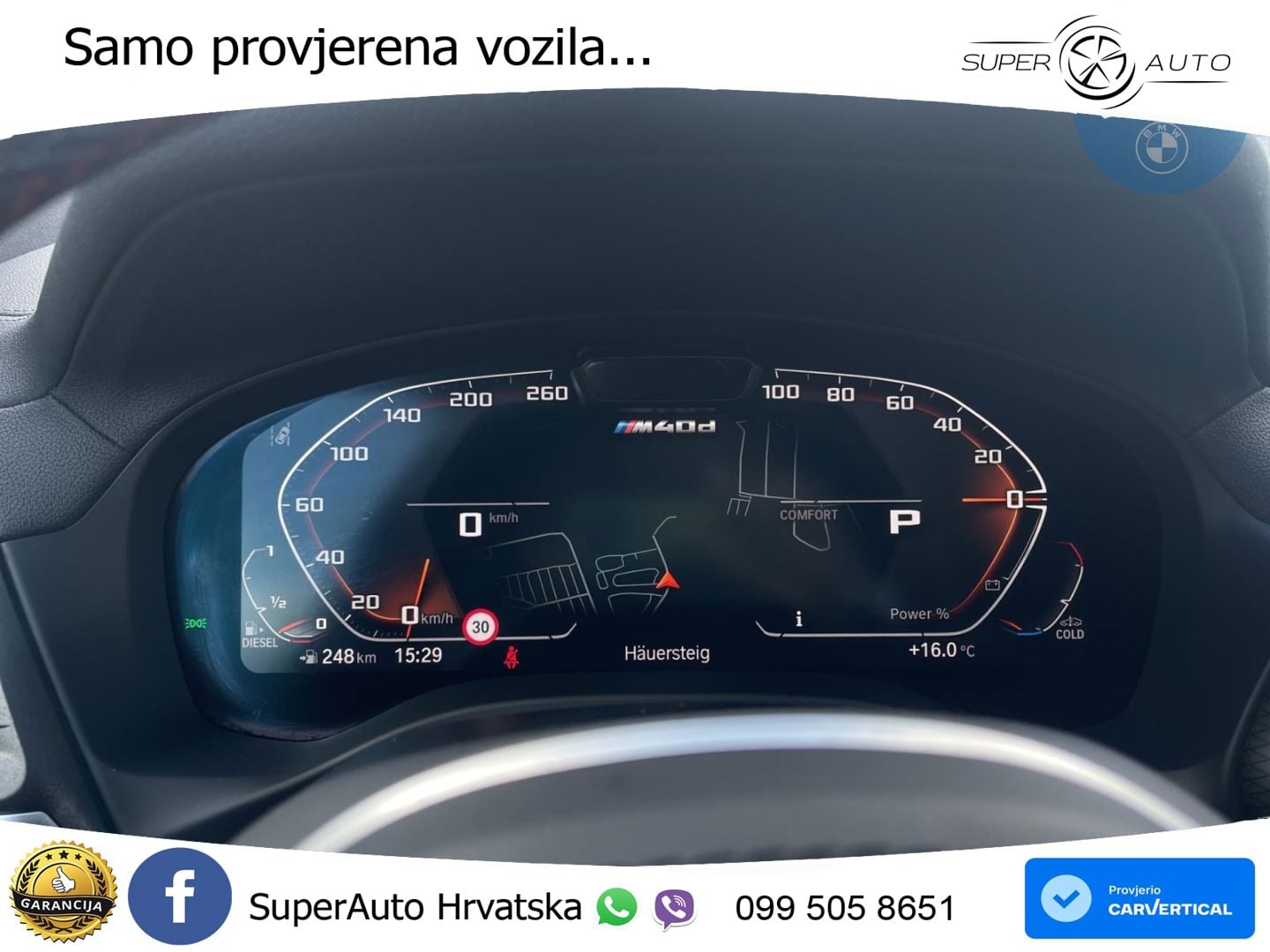 BMW X3 M40d xDrive Steptronic LED+GR SJED+ACC