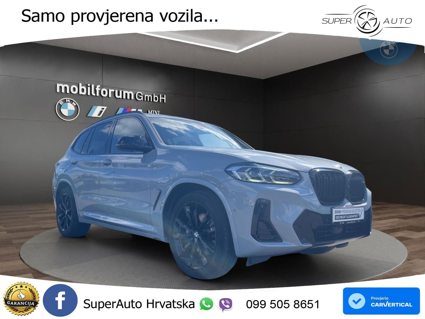 BMW X3 M40d xDrive Steptronic LED+GR SJED+ACC