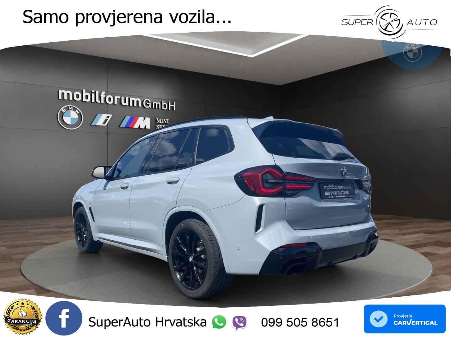 BMW X3 M40d xDrive Steptronic LED+GR SJED+ACC