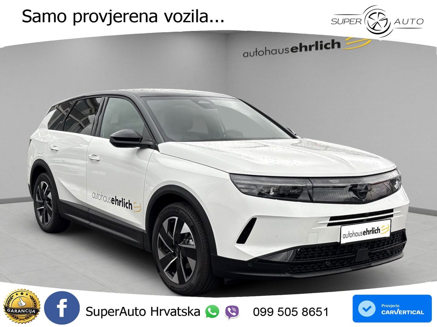 Opel Grandland 1.2 Turbo (145 KS) Hybrid eDCT GS LED+GR SJED+ACC
