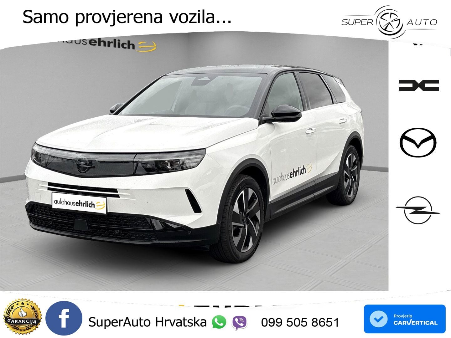 Opel Grandland 1.2 Turbo (145 KS) Hybrid eDCT GS LED+GR SJED+ACC