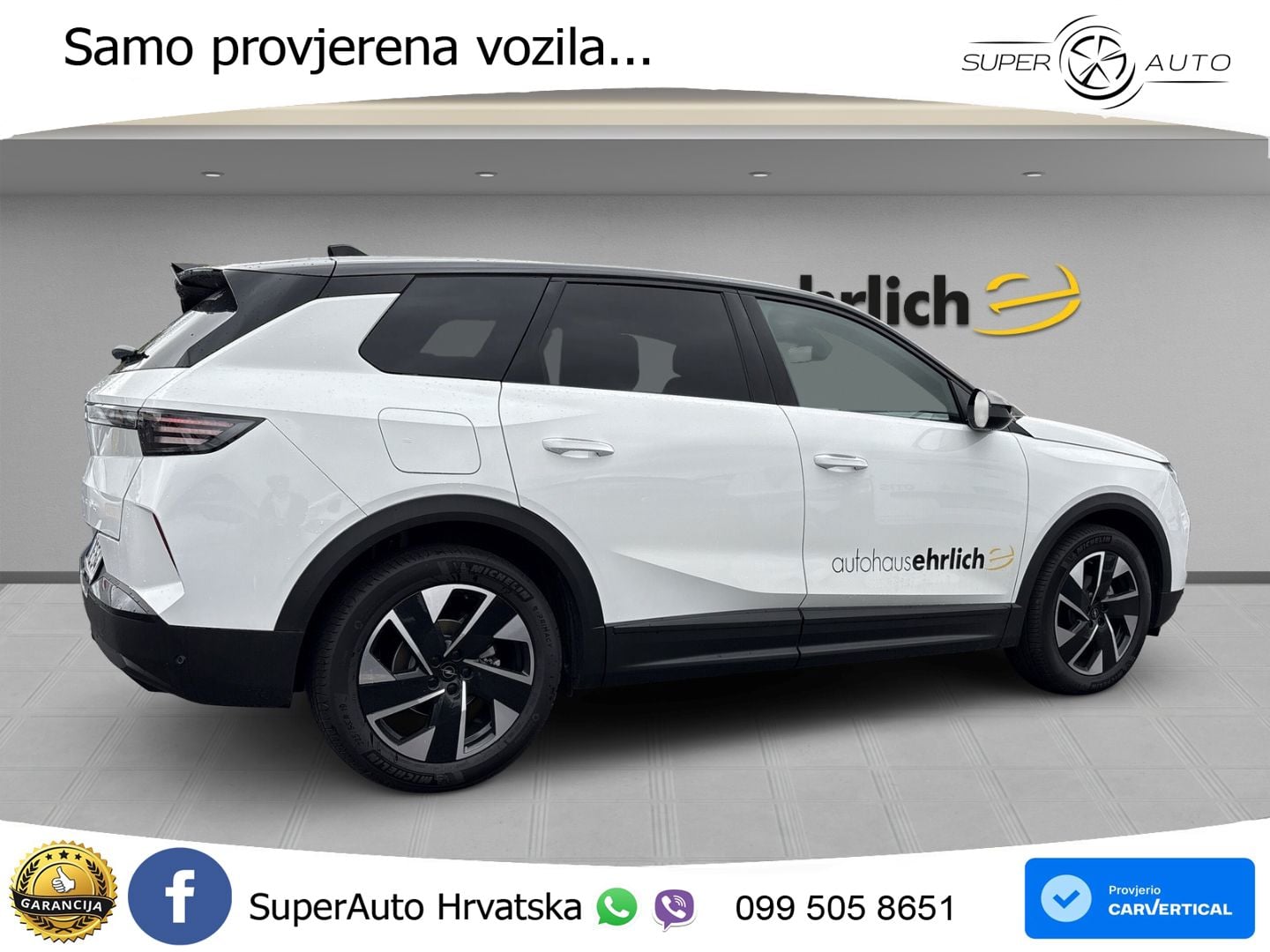 Opel Grandland 1.2 Turbo (145 KS) Hybrid eDCT GS LED+GR SJED+ACC