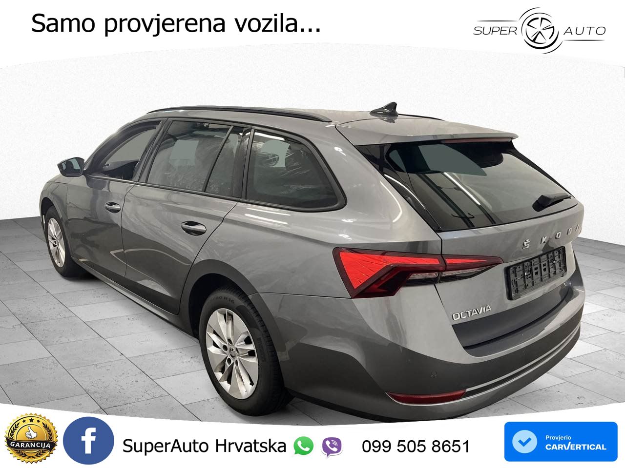 Škoda Octavia Combi 2.0 TDI (150 KS) LED+GR SJED+ACC
