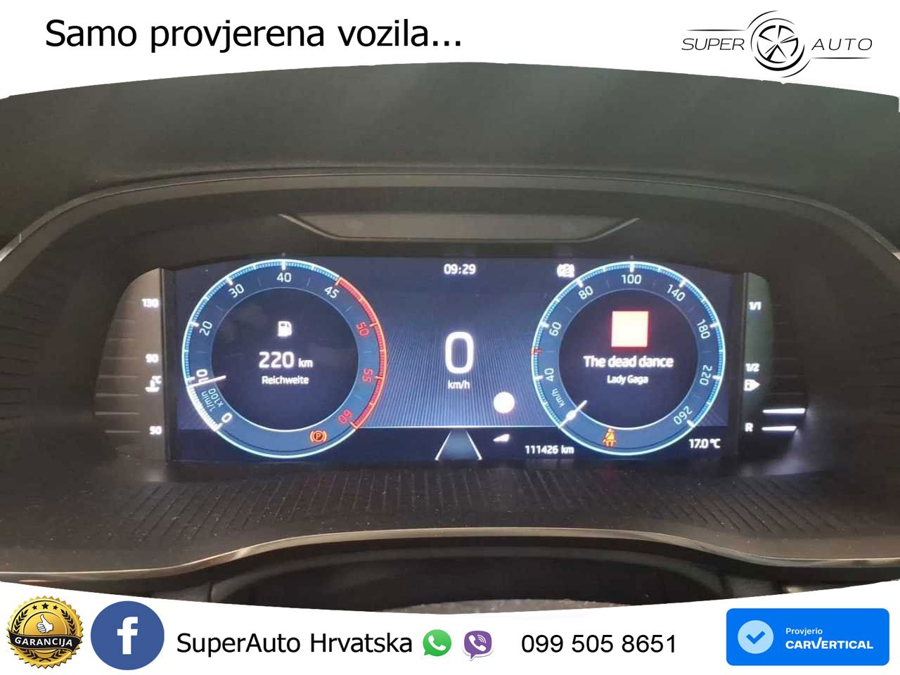 Škoda Octavia Combi 2.0 TDI (150 KS) LED+GR SJED+ACC