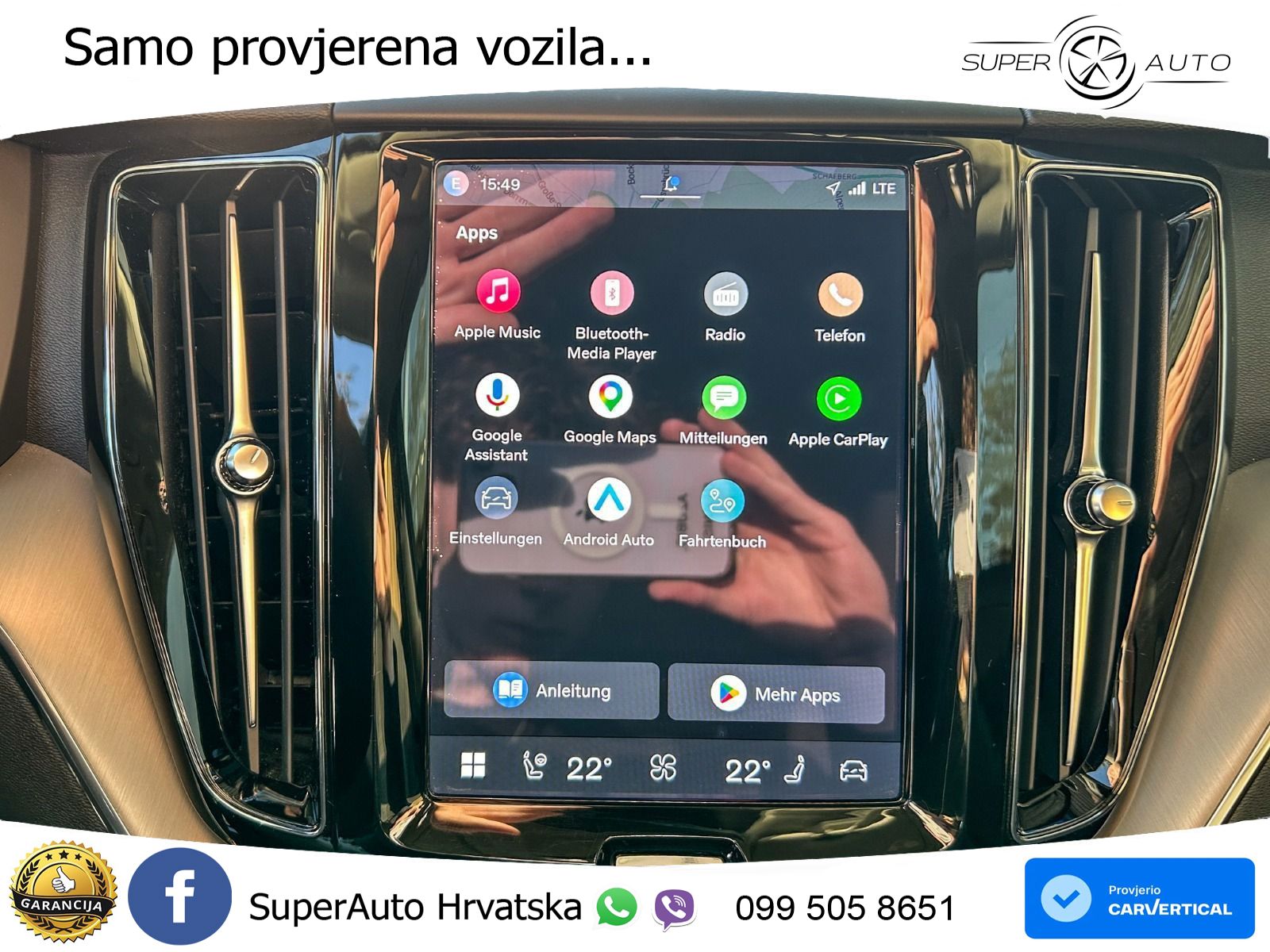 Volvo XC60 B4 Diesel FWD Geartronic LED+GR SJED+ACC