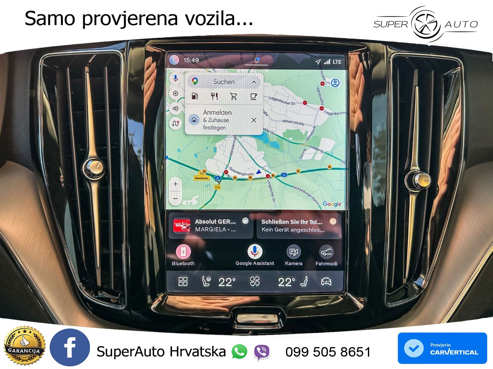 Volvo XC60 B4 Diesel FWD Geartronic LED+GR SJED+ACC