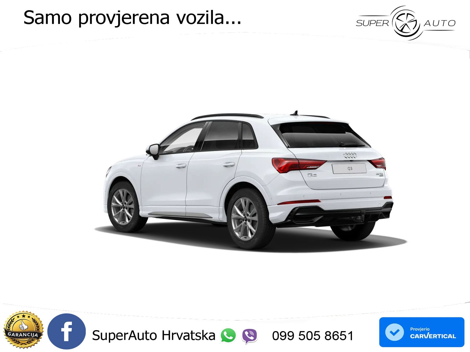 Audi Q3 35 TDI (150 KS) quattro S line LED+GR SJED+ACC