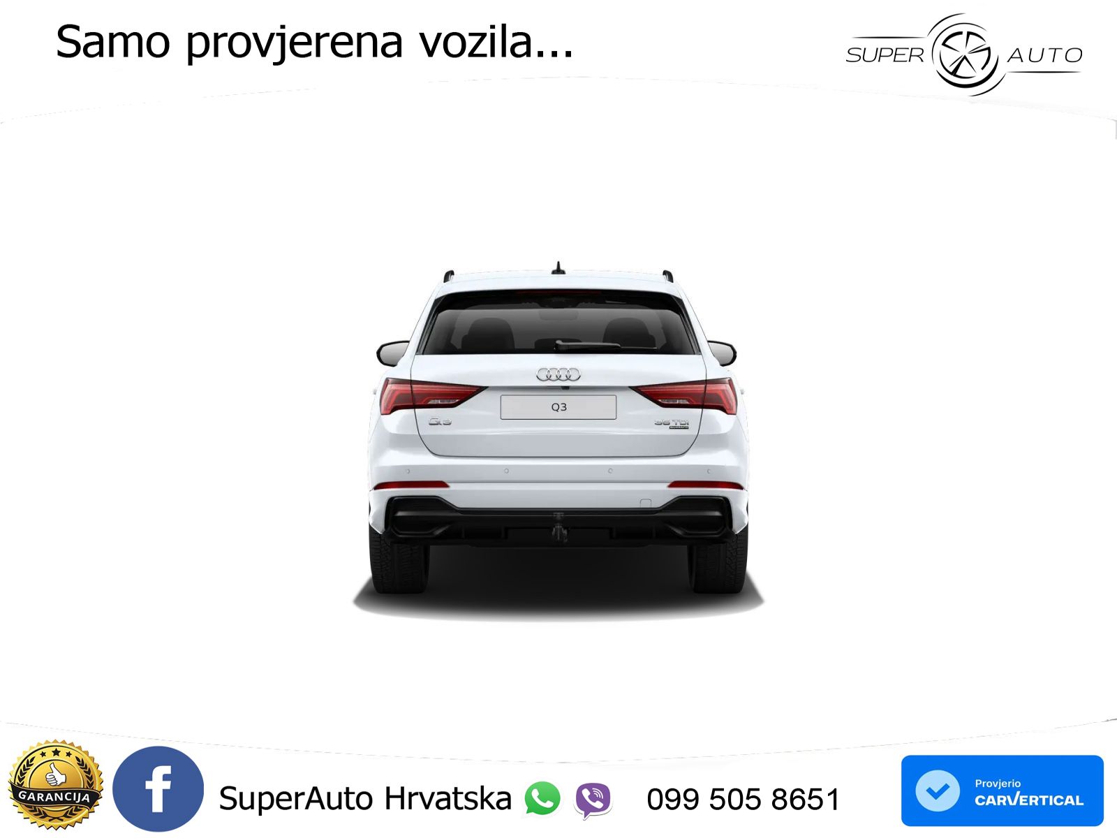 Audi Q3 35 TDI (150 KS) quattro S line LED+GR SJED+ACC