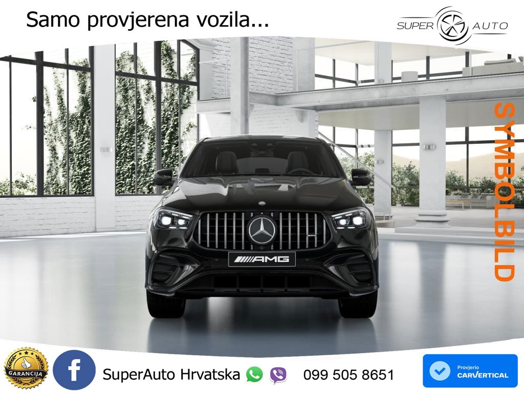 Mercedes AMG GLE Coupe 53 (544 KS) 4MATIC+ AMG SPEEDSHIFT TCT 9G ACC+HEAD+4xGR SJED+360+PANO