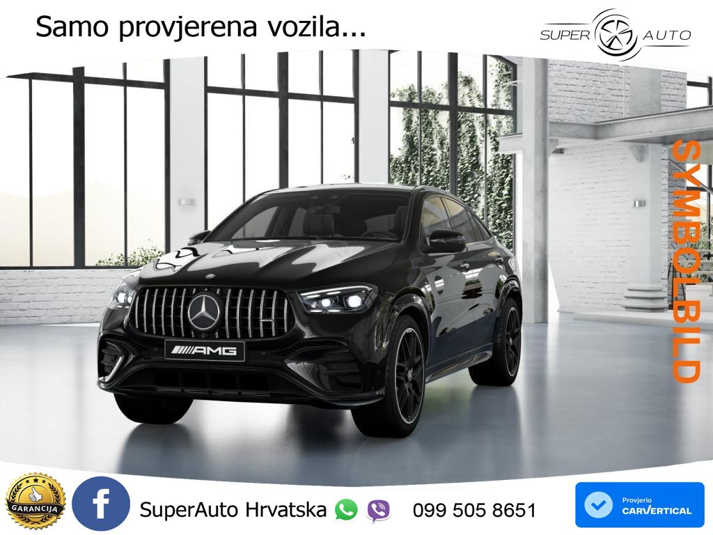 Mercedes AMG GLE Coupe 53 (544 KS) 4MATIC+ AMG SPEEDSHIFT TCT 9G ACC+HEAD+4xGR SJED+360+PANO