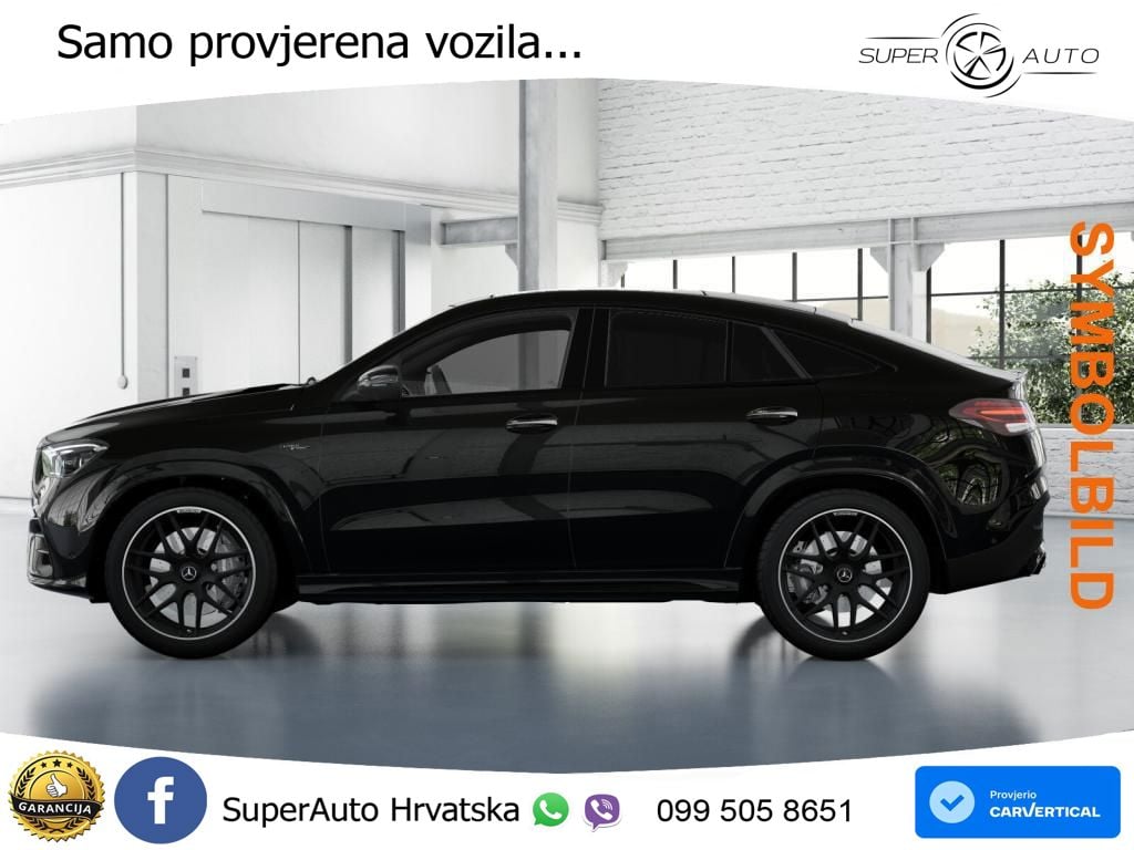 Mercedes AMG GLE Coupe 53 (544 KS) 4MATIC+ AMG SPEEDSHIFT TCT 9G ACC+HEAD+4xGR SJED+360+PANO