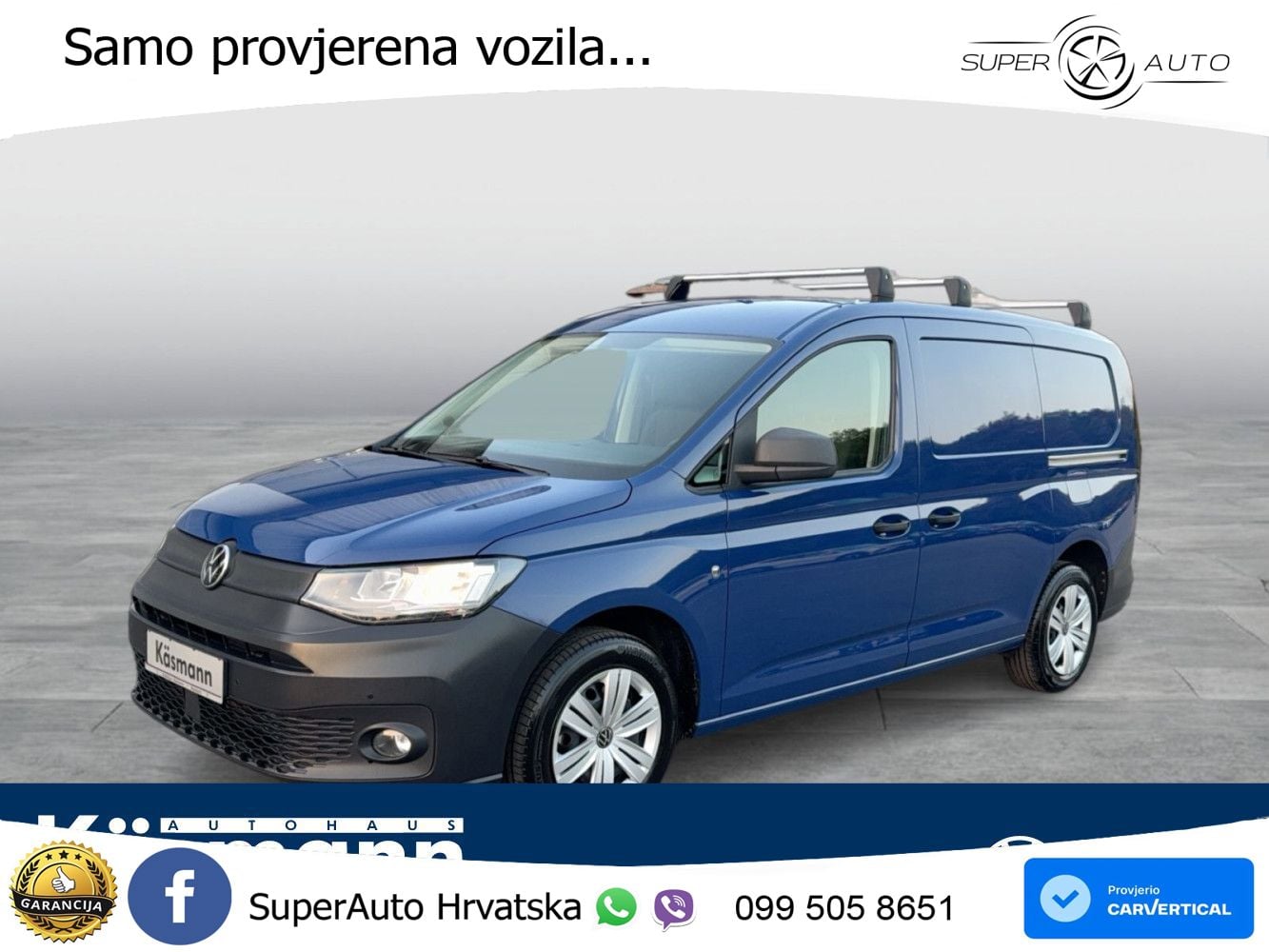 Volkswagen Caddy Cargo Maxi 2.0TDI NAV KAM KLIMA PDC 122 KS