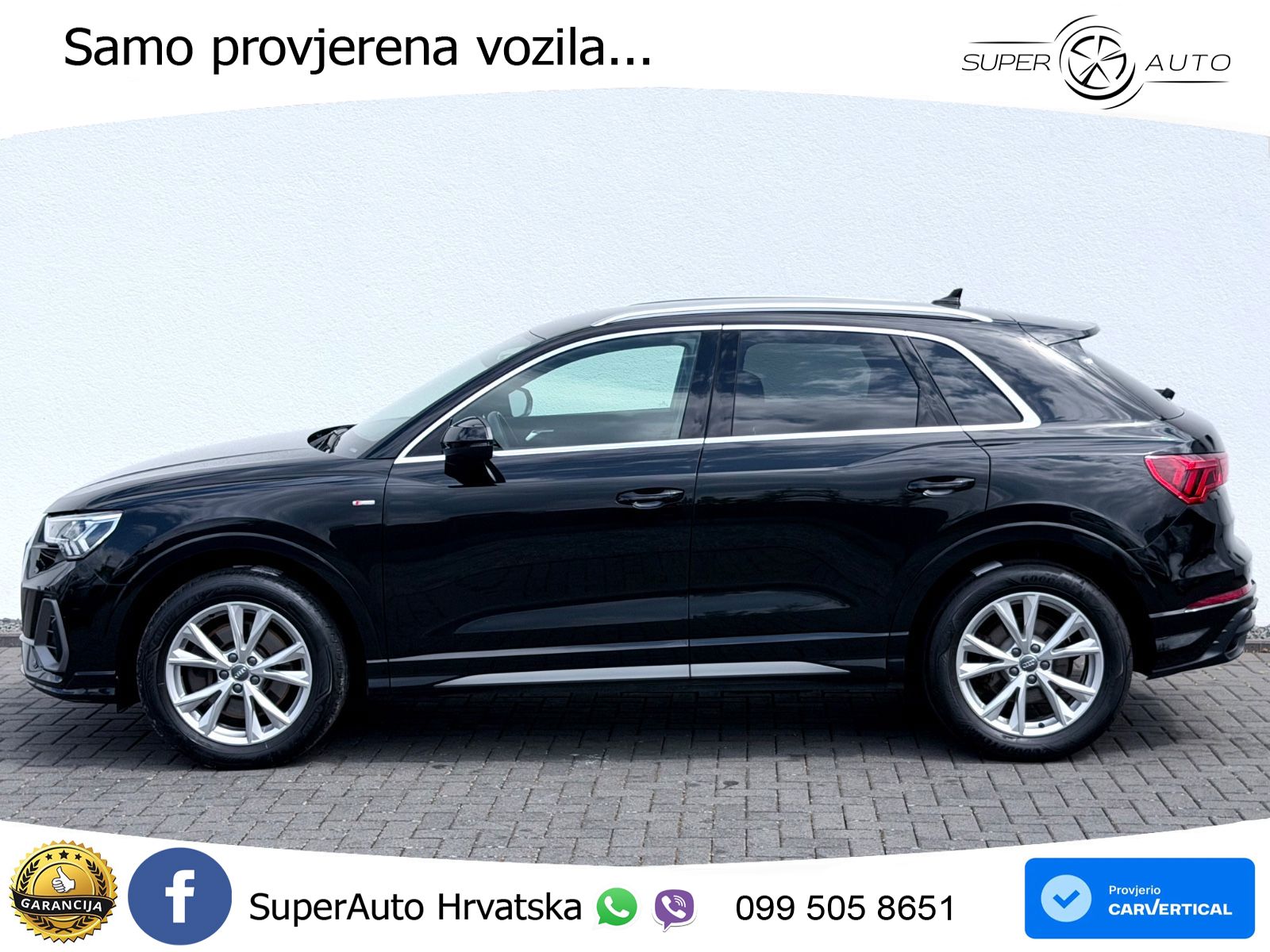 Audi Q3 40 TDI (190 KS) quattro S tronic S line LED+GR SJED+ACC