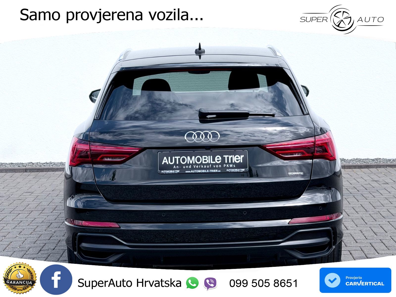 Audi Q3 40 TDI (190 KS) quattro S tronic S line LED+GR SJED+ACC
