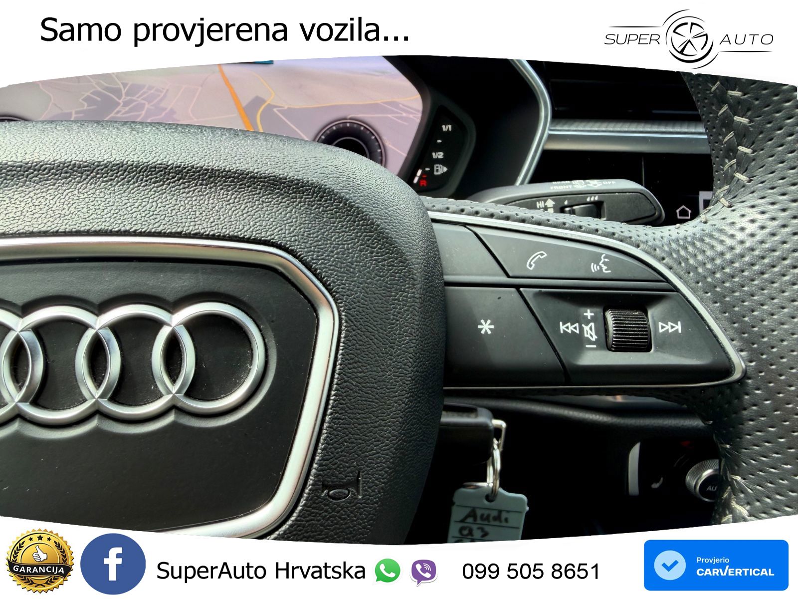 Audi Q3 40 TDI (190 KS) quattro S tronic S line LED+GR SJED+ACC