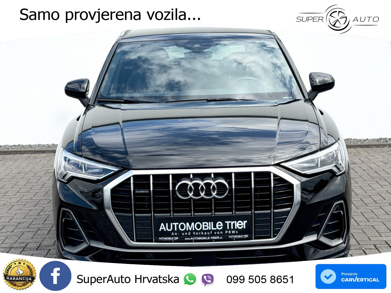 Audi Q3 40 TDI (190 KS) quattro S tronic S line LED+GR SJED+ACC