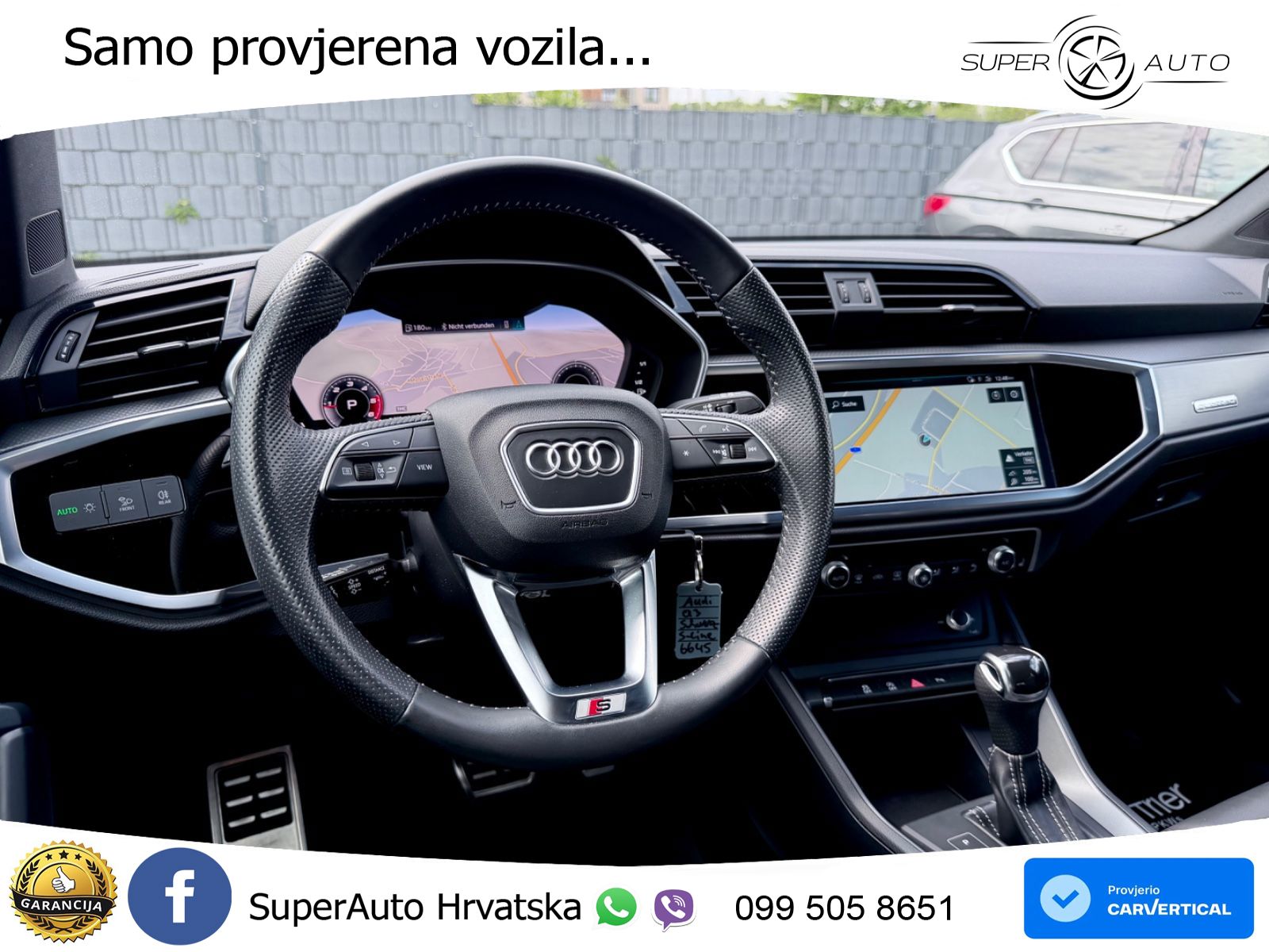 Audi Q3 40 TDI (190 KS) quattro S tronic S line LED+GR SJED+ACC