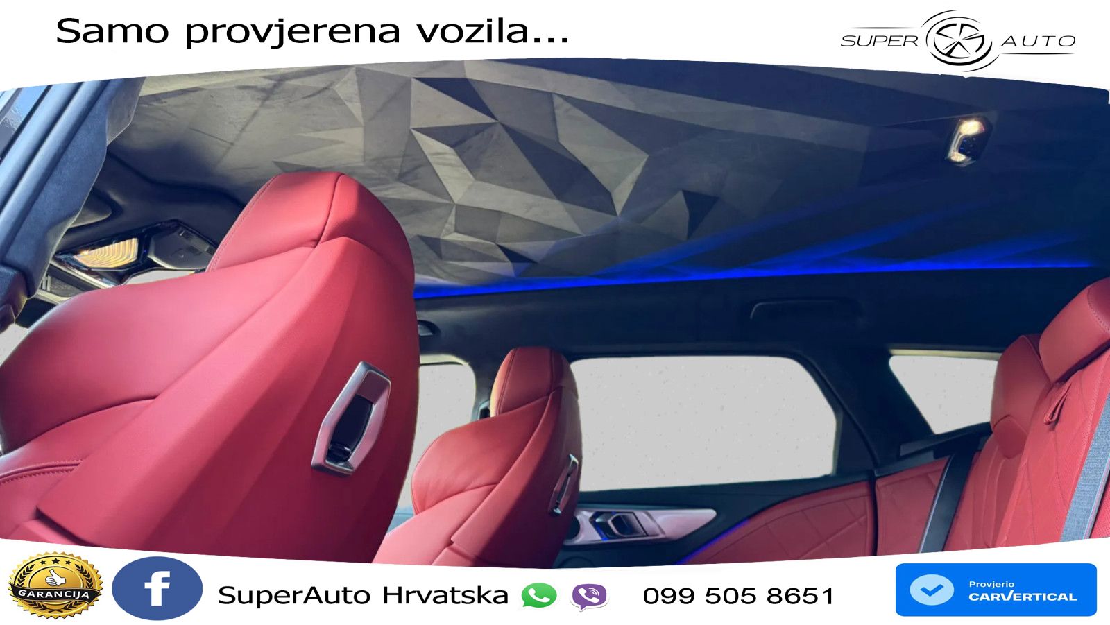 BMW XM 50e (476 KS) M xDrive M Steptronic ZRAČNI+ACC+4xGR SJED+KAM