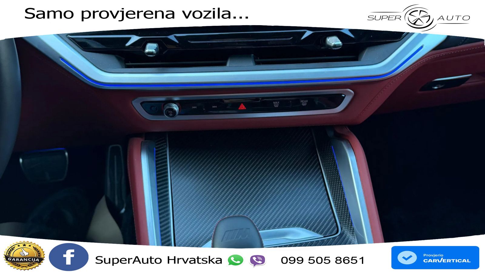BMW XM 50e (476 KS) M xDrive M Steptronic ZRAČNI+ACC+4xGR SJED+KAM