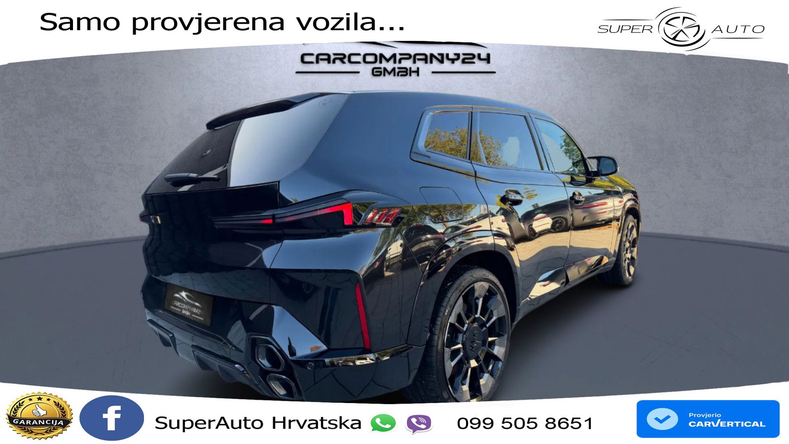 BMW XM 50e (476 KS) M xDrive M Steptronic ZRAČNI+ACC+4xGR SJED+KAM