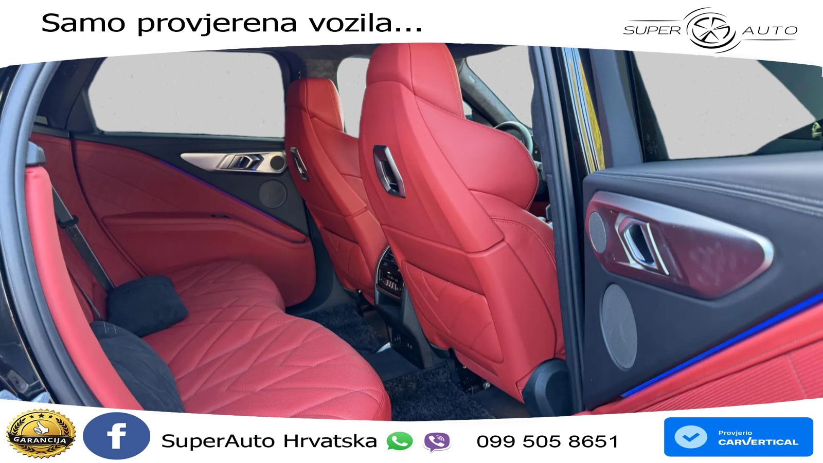 BMW XM 50e (476 KS) M xDrive M Steptronic ZRAČNI+ACC+4xGR SJED+KAM