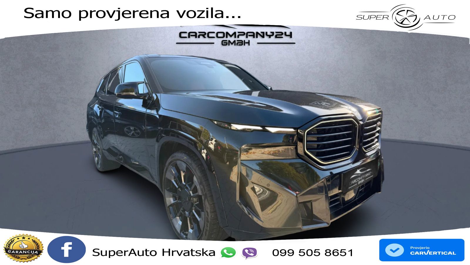 BMW XM 50e (476 KS) M xDrive M Steptronic ZRAČNI+ACC+4xGR SJED+KAM