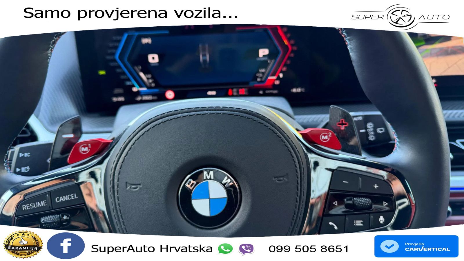 BMW XM 50e (476 KS) M xDrive M Steptronic ZRAČNI+ACC+4xGR SJED+KAM