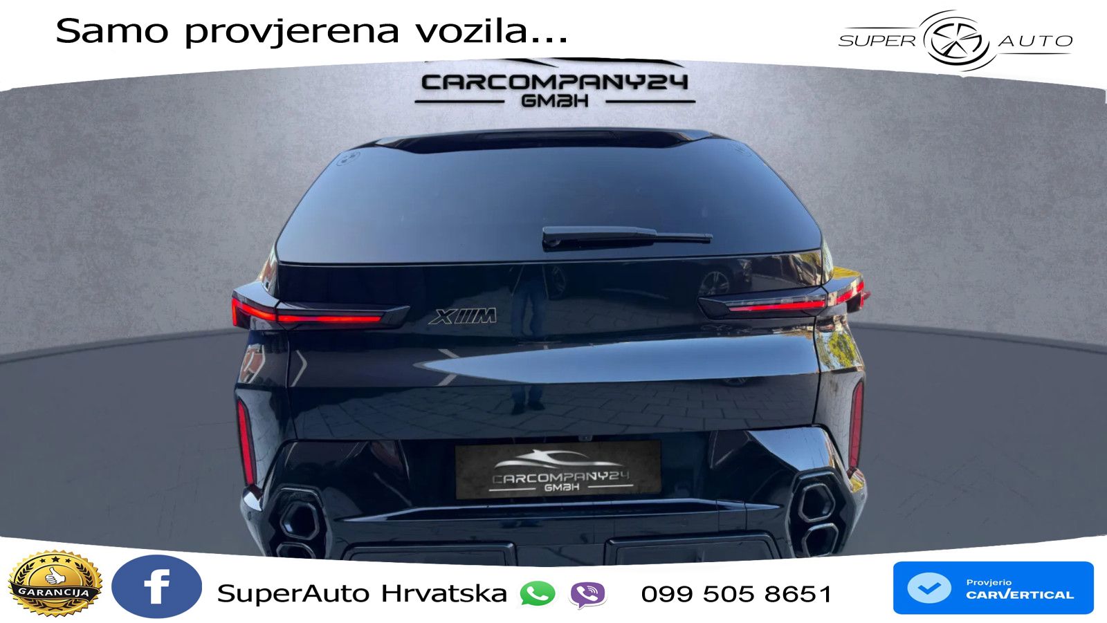 BMW XM 50e (476 KS) M xDrive M Steptronic ZRAČNI+ACC+4xGR SJED+KAM