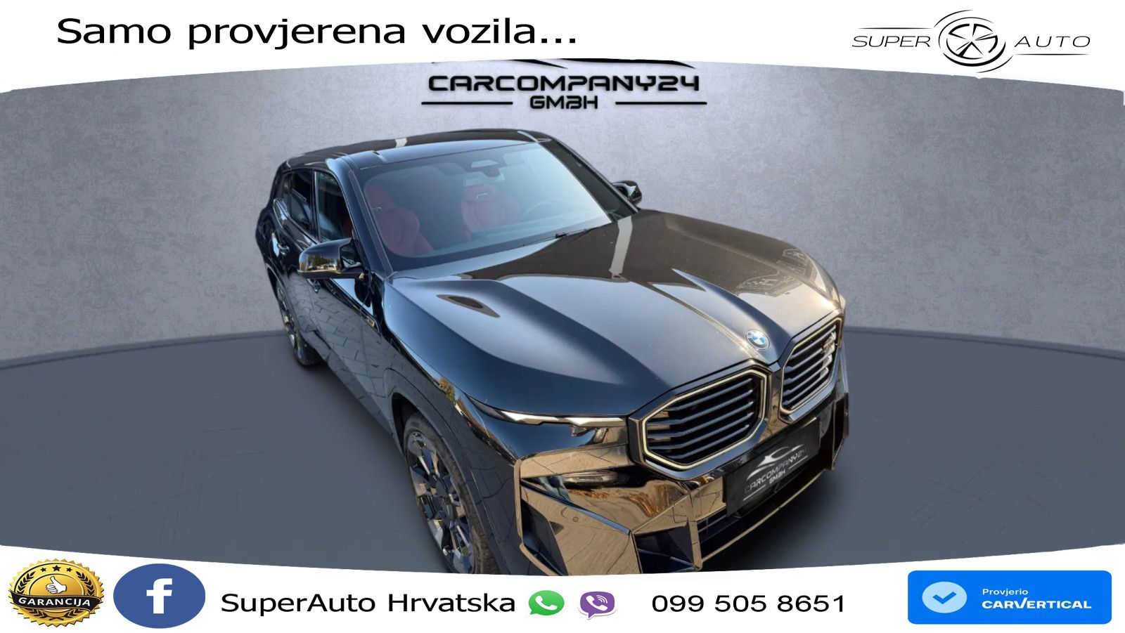 BMW XM 50e (476 KS) M xDrive M Steptronic ZRAČNI+ACC+4xGR SJED+KAM