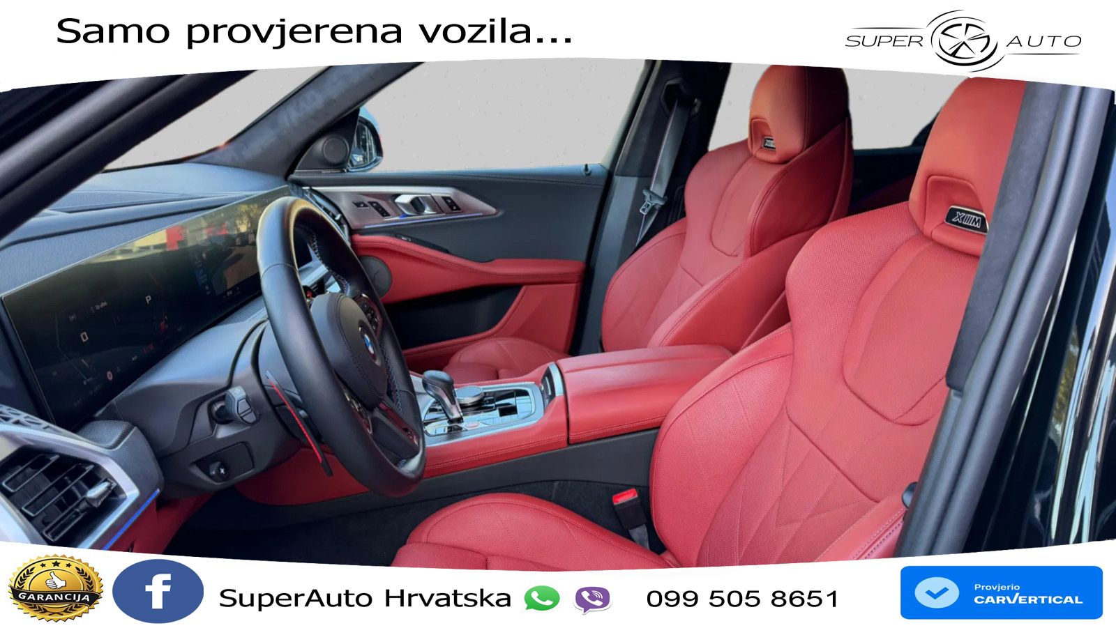 BMW XM 50e (476 KS) M xDrive M Steptronic ZRAČNI+ACC+4xGR SJED+KAM