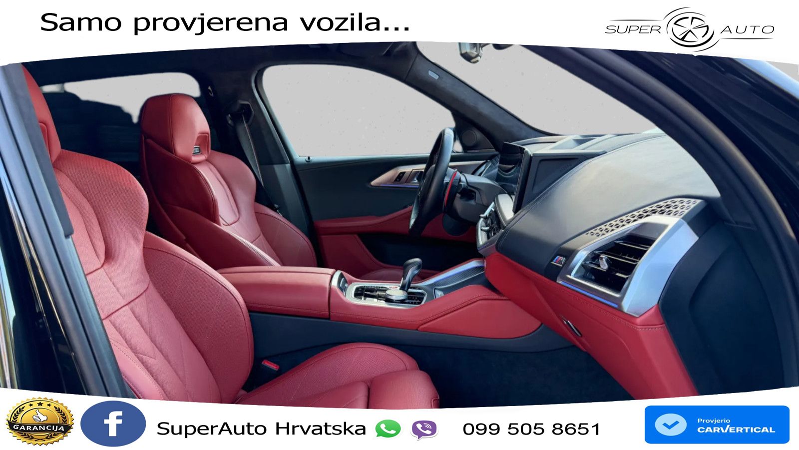 BMW XM 50e (476 KS) M xDrive M Steptronic ZRAČNI+ACC+4xGR SJED+KAM