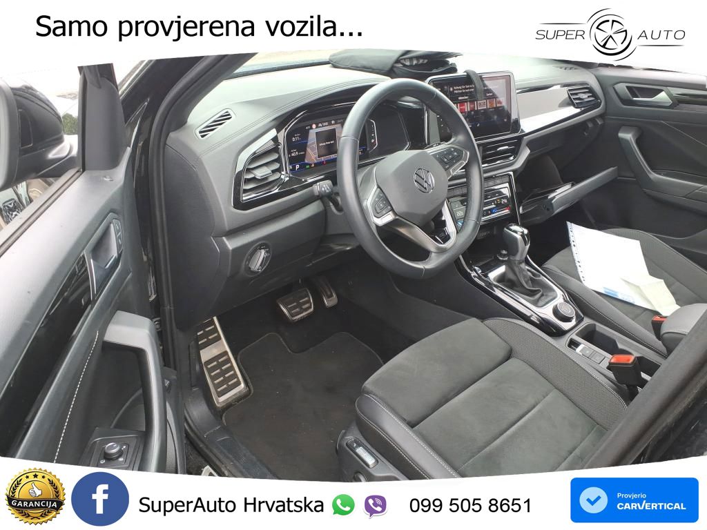 Volkswagen T-Roc 2.0 TSI (190 KS) 4M DSG R-Line LED+GR SJED+ACC